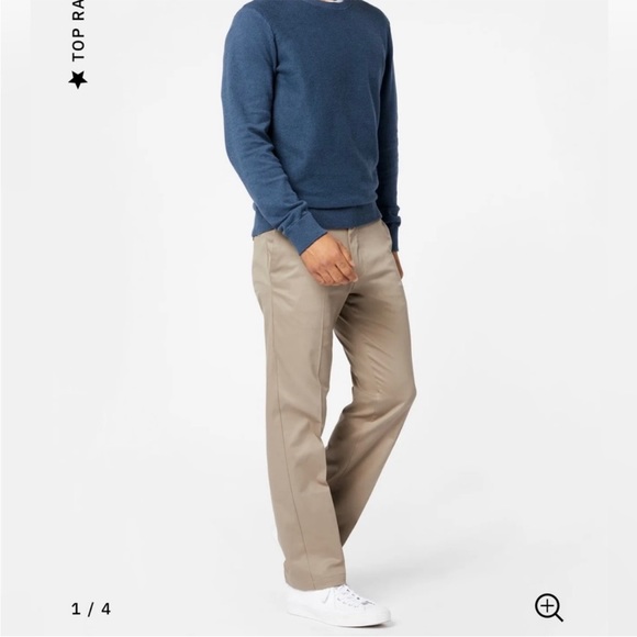 Dockers Signature Khaki Straight Fit Chino Pants - Picture 1 of 8
